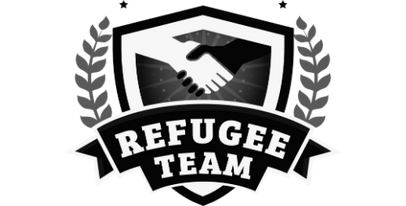 Refugee Team Logo - supporting our social map.