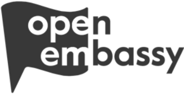 Open embassy Logo - supporting our social map.