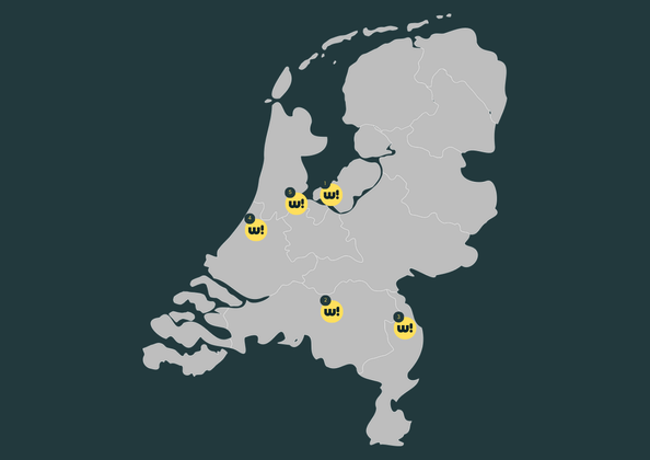 Map Netherlands
