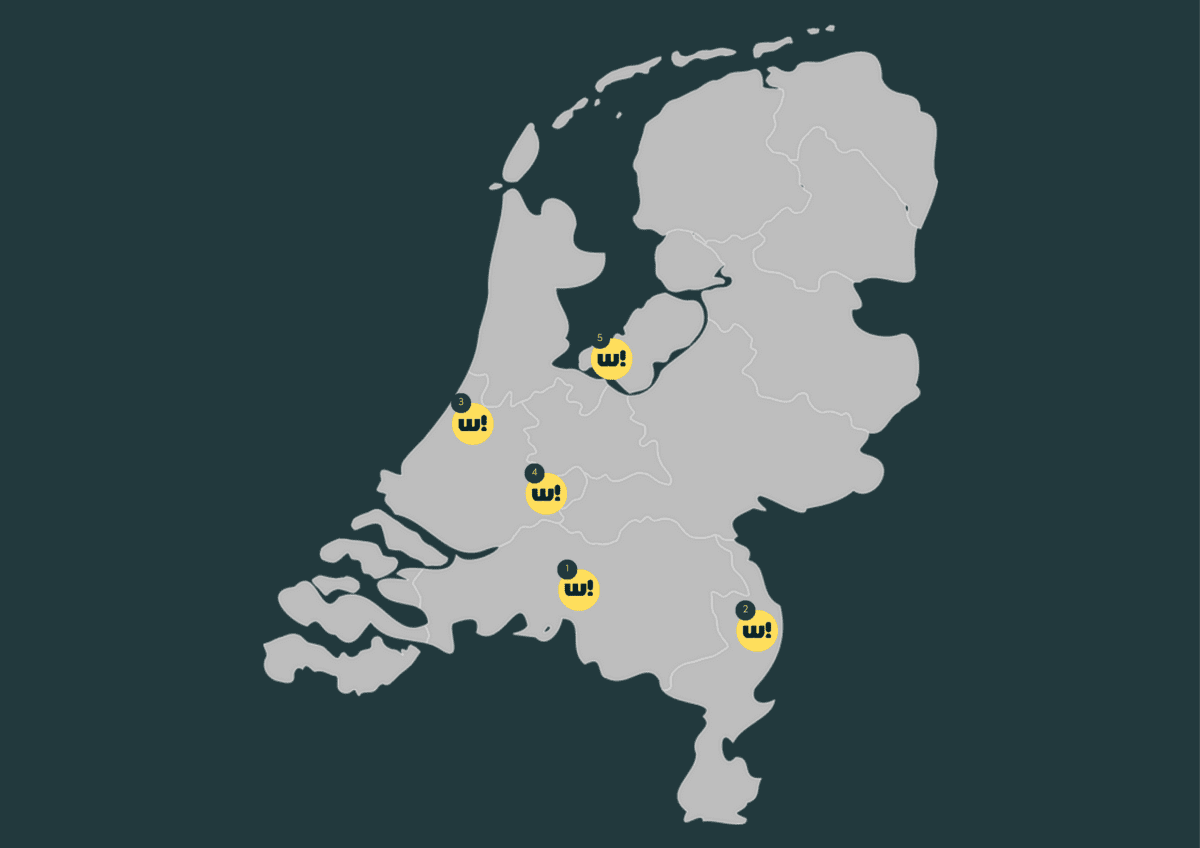 Locaties Welcome app